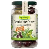 Oliven gemischt mit Kräutern, ohne Stein geölt