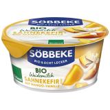 Söbbeke Weidemilch Sahnekefir Mango-Vanille, 150 g