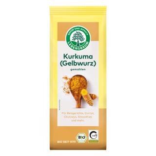 Kurkuma gemahlen (Gelbwurzel)
