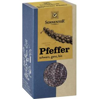 Pfeffer schwarz ganz