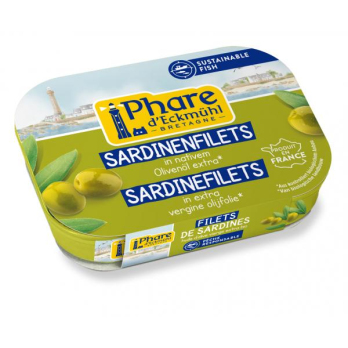 Sardinenfilets mit Olivenöl extra