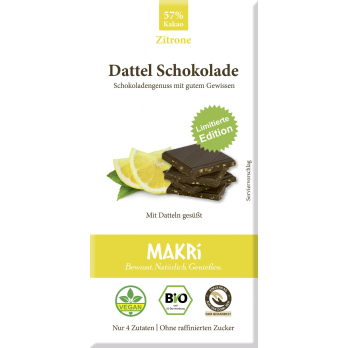 Dattel Schokolade Zitrone 57%