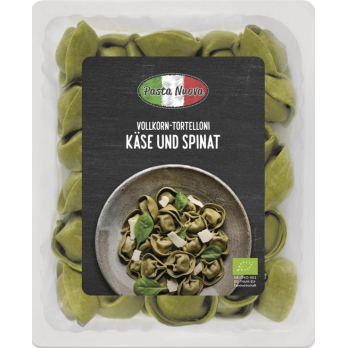 Vollkorn Tortelloni Spinat-Frischkäse