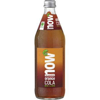 now Orange Cola, 0,5 ltr Flasche
