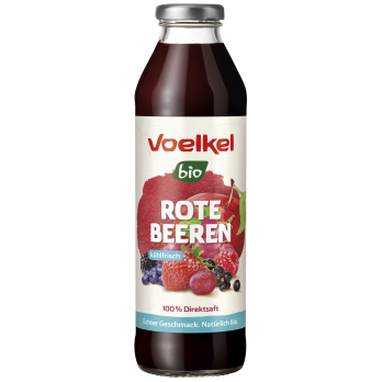 Frischer Rote Beerensaft