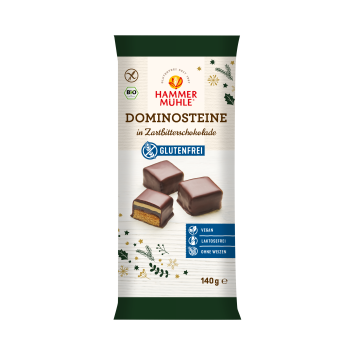 Hammermühle Dominosteine vegan, -glutenfrei-, 140
