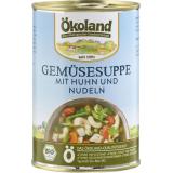 Gemüsesuppe mit Huhn (G)