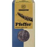 Pfeffer schwarz ganz