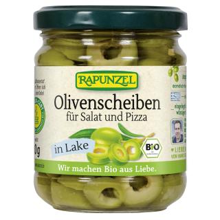 Olivenscheiben für Salat und Pizza