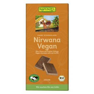 Nirwana Vegan Schokolade mit Praliné-Füllung HIH