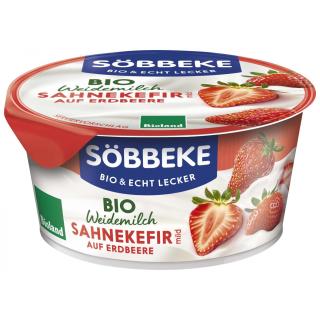 Sahnekefir Erdbeere