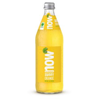 now Sunny Orange, 0,5 ltr Flasche