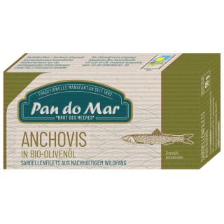 Pan do Mar Sardellenfilets, in Bio-Olivenöl extra