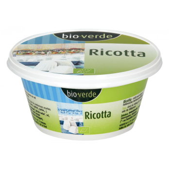 bio-verde Ricotta - Frischkäse, 250 gr Becher