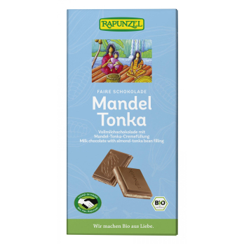 Vollmilch Schokolade Mandel-Tonka