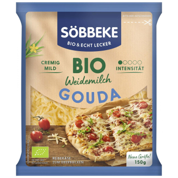 Gouda gerieben im Beutel ca 150g