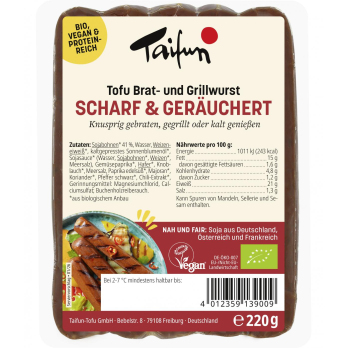 Tofu Bratwurst Scharf