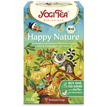 YOGI TEA Happy Nature, 1,9g, 17 Btl Packung
