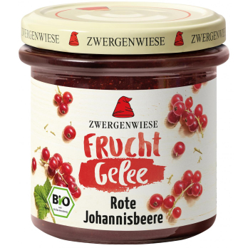 Zwergenwiese FruchtGelee Rote Johannisbeere, 160 g