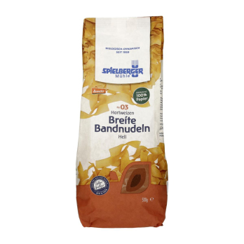 Spielberger Breite Bandnudeln 18mm, 500 gr Packung
