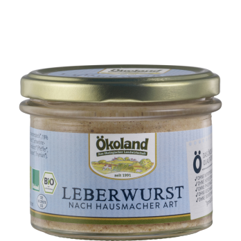 Leberwurst Hausmacher Art im Glas