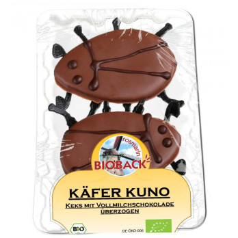 Käfer Kuno handverziert 2 Stück