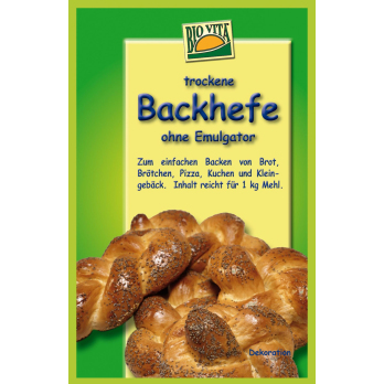 Backhefe ohne Emulgator