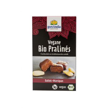 Vegane Pralinés Dattel Marzipan