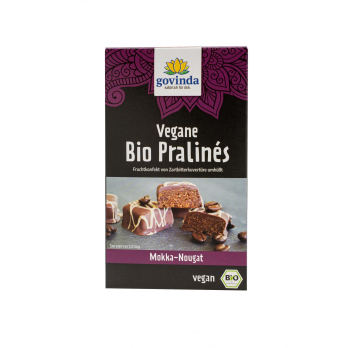 Vegane Pralinés Mokka Nougat