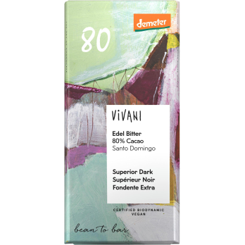 Edel Bitter 80 % Cacao
