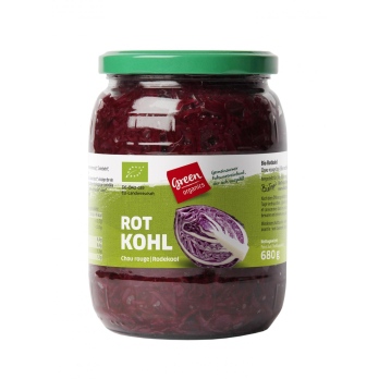 Rotkohl im Glas