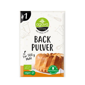 Agava Karin Lang Backpulver, 45 gr Beutel