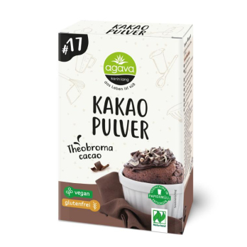 Agava Karin Lang Kakaopulver, 250 gr Schachtel