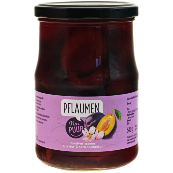 Pflaumen halbe Frucht im Glas ATG 280g