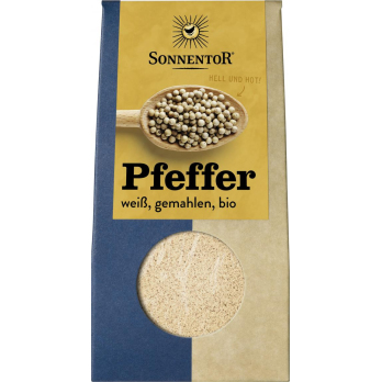 Pfeffer weiß gemahlen